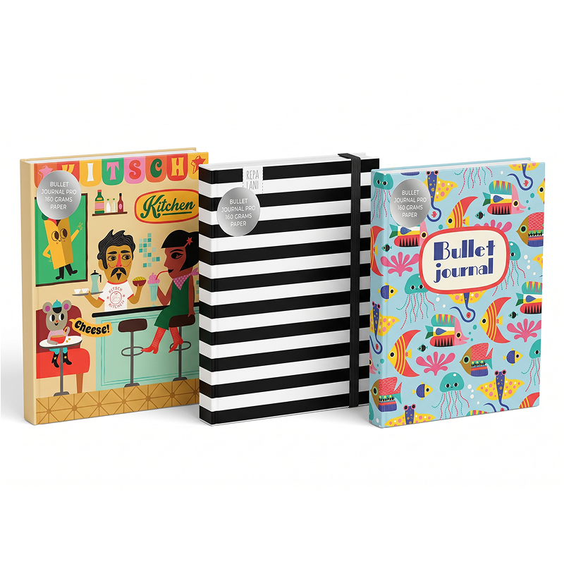 custom printed hardcover bullet journal