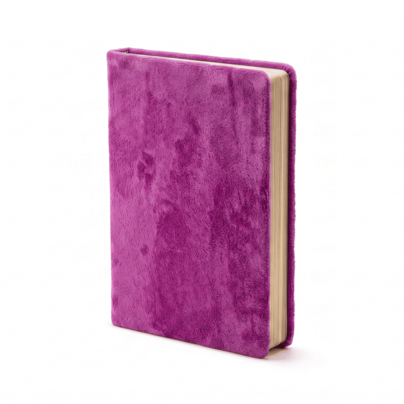 soft plush hardcover notebook 1