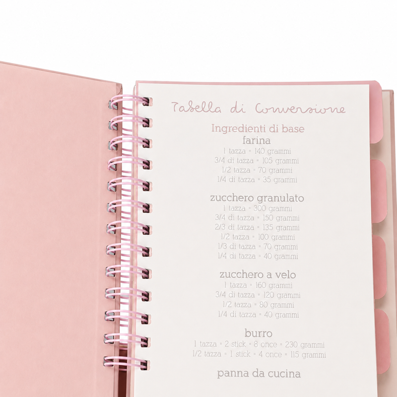 spiral notebook (slim) 02 conversion table binding close up spiral notebook (slim) 02 conversion table binding close up