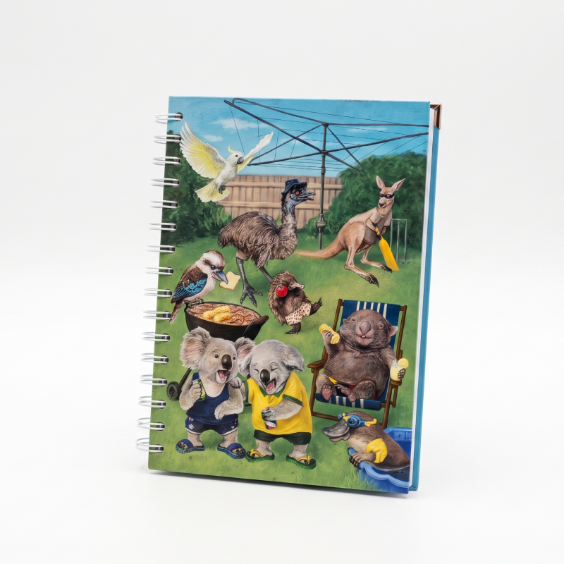 Home Custom Animal Printed Spiral Notebook | OEM & ODM Notebook Manufacturer - YIMU