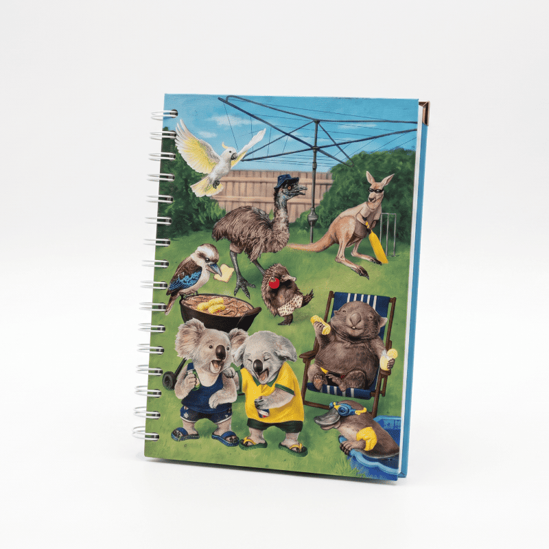 Custom Animal Printed Wire-O Spiral Notebook Custom Animal Printed Wire-O Spiral Notebook