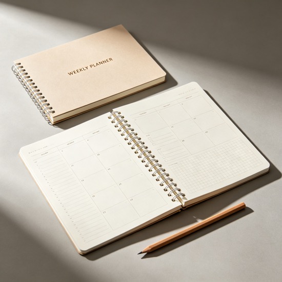 custom planner manufacturer weekly planners