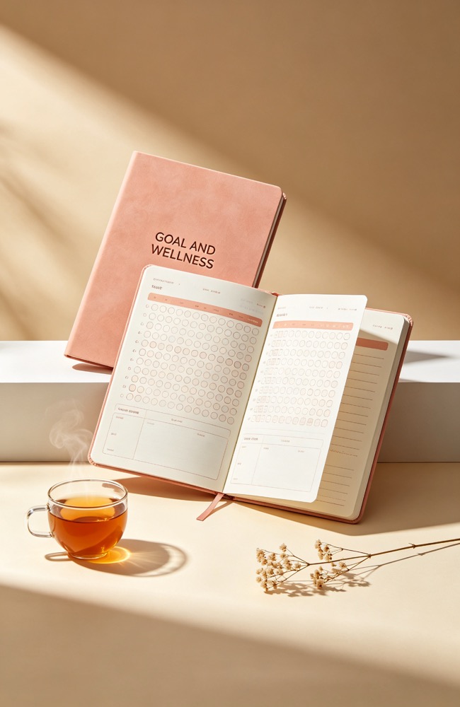 custom planner manufacturer custom goal and wellness planner