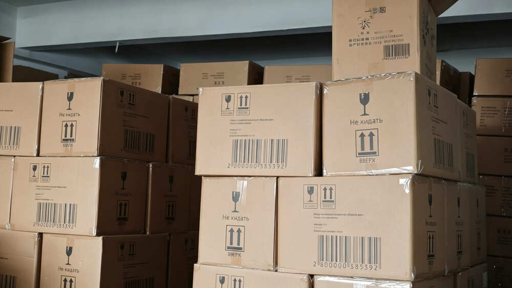 careful packing before dispatch