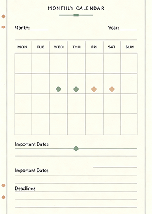 custom planner manufacturer monthly calendars