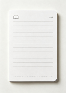 Custom Journals manufacturer reading travel journal pages