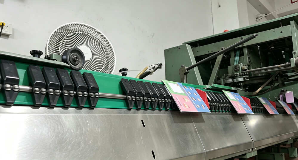 yimu saddle stitching process